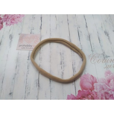 Резинка-повязка One size, 8 см, цвет бежевый 8070